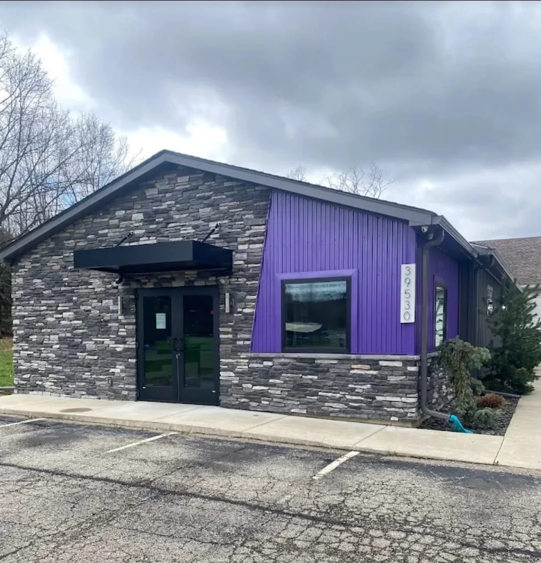 Planet Purple storefront in Paw Paw, Michigan